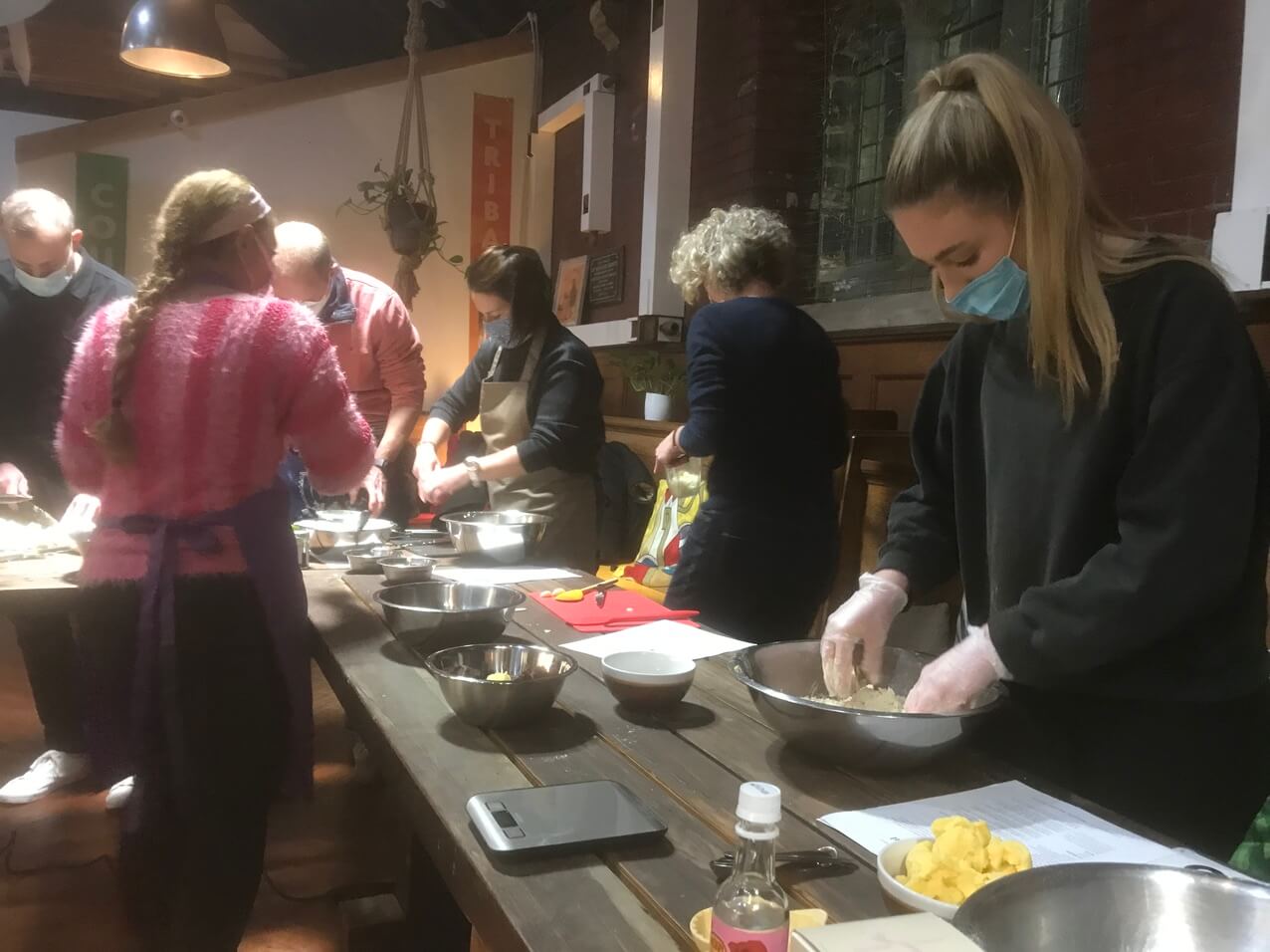 Rusdian Cookery event - People participating