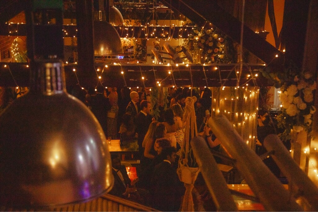 NHS Ball - Main Hall - Aerial shot